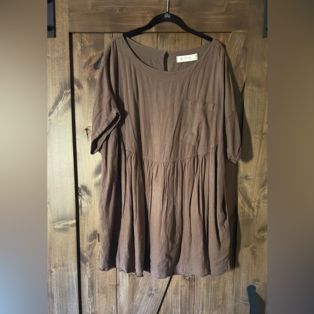 Free People Boho Tunic - brown